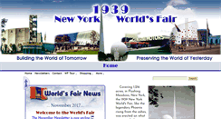 Desktop Screenshot of 1939nyworldsfair.com