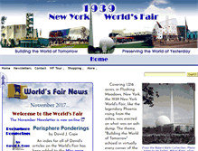 Tablet Screenshot of 1939nyworldsfair.com